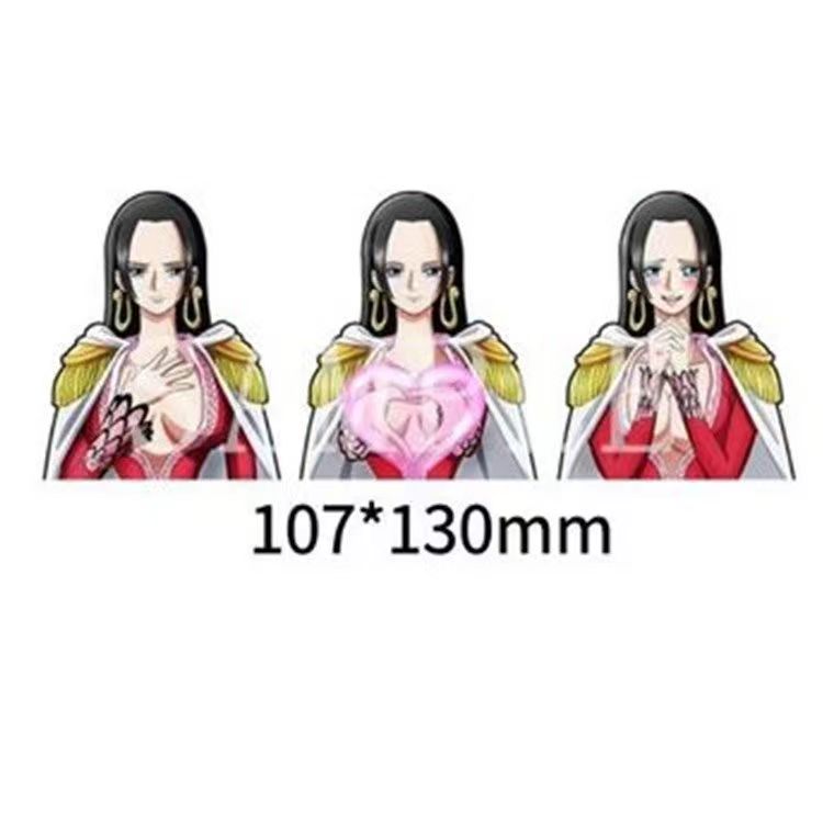 Luffy/Zoro/Nami 3D gradient stickers