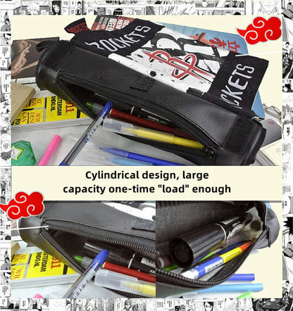 Itachi/Sasuke role high definition pattern Printing handsome cartoon scrolls creative pen bag