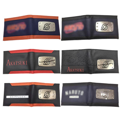 Uchiha Itachi Fashion exquisite wallet, quality leather, reasonable partition, convenient storage style