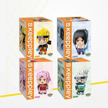 Uzumaki/Sasuke original characters model building block toy