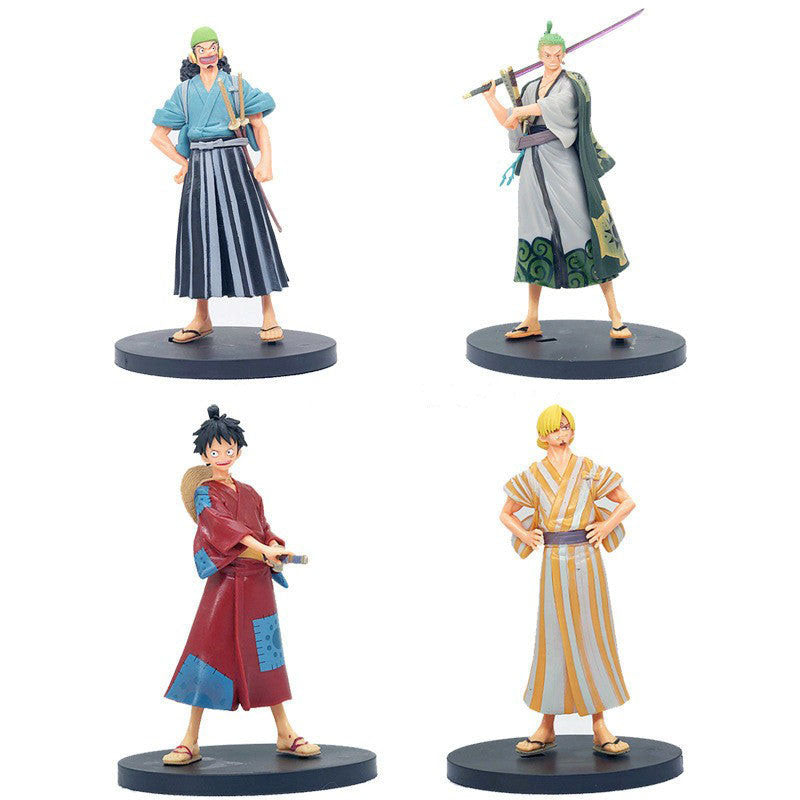 Luffy/Zoro/Sanji Character Model Garage Kit