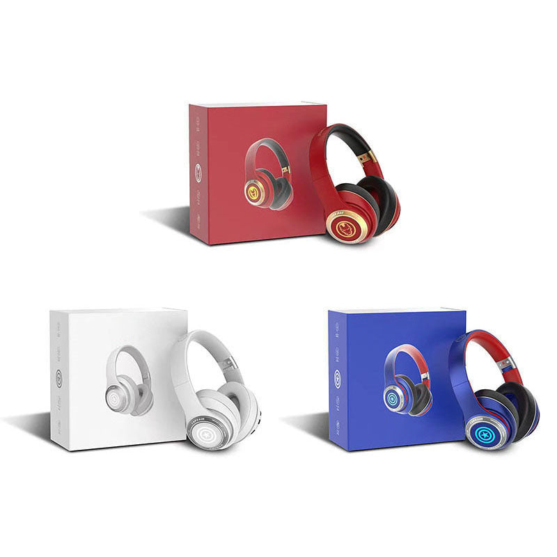 Iron Man/Captain America Bluetooth High sound quality wireless headphones