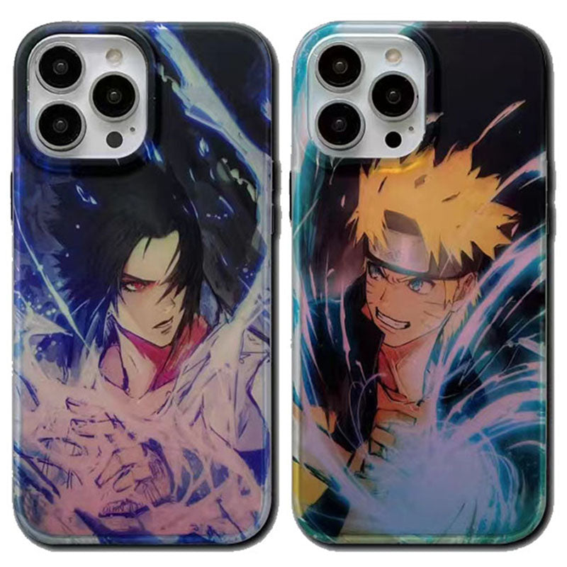 Sasuke/Uzimaki Apple exquisite Trend Silicone Anti-collision phone case