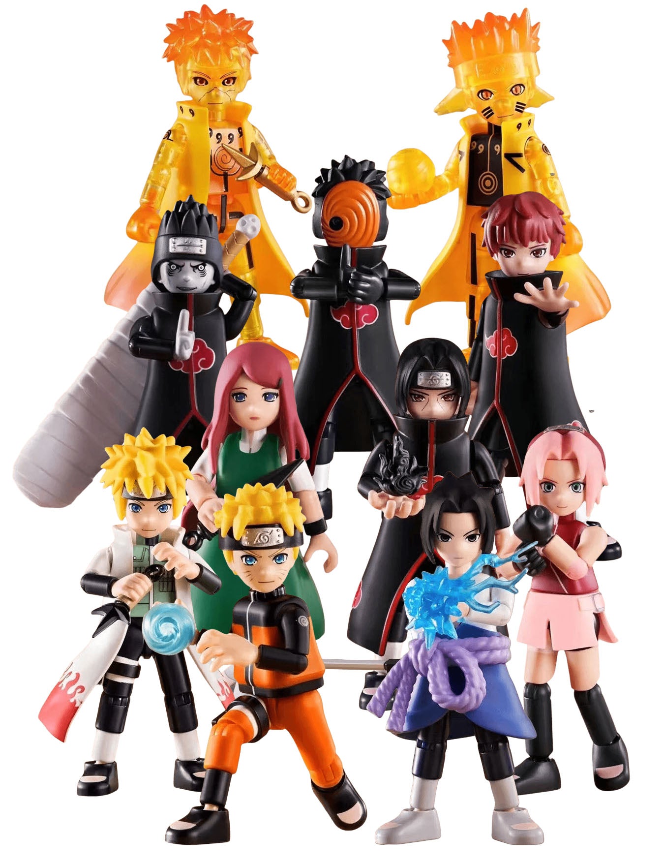 Sasuke/Itachi/Sakura Broco blind box Building blocks toys