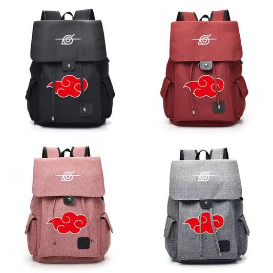 Akatsuki Fashion backpack, high quality fabric, reasonable zoning, easy travel good companion