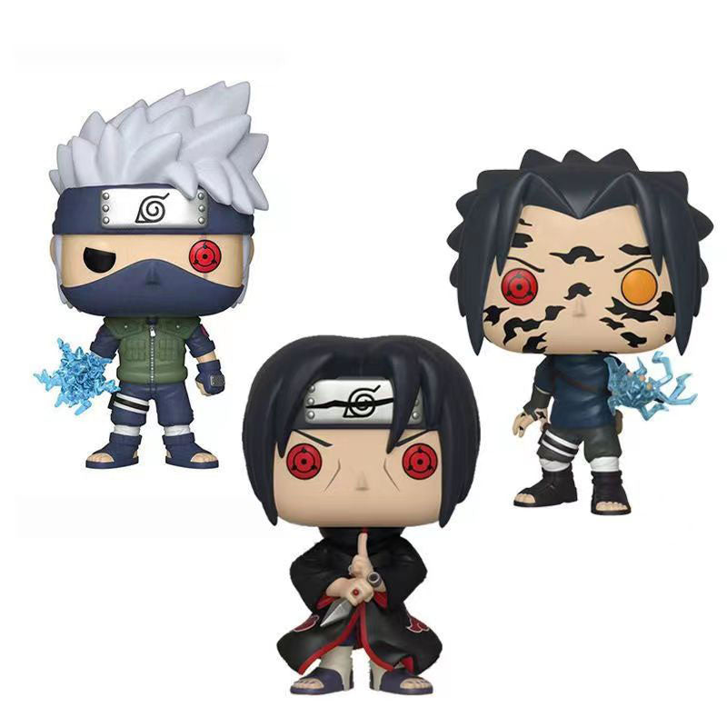 Sasuke/itachi/kakashi cute mini gk decoration model