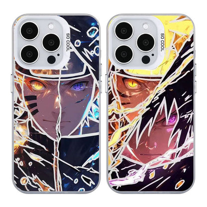 Uchiha Sasuke iPhone silicone crash-resistant phone case