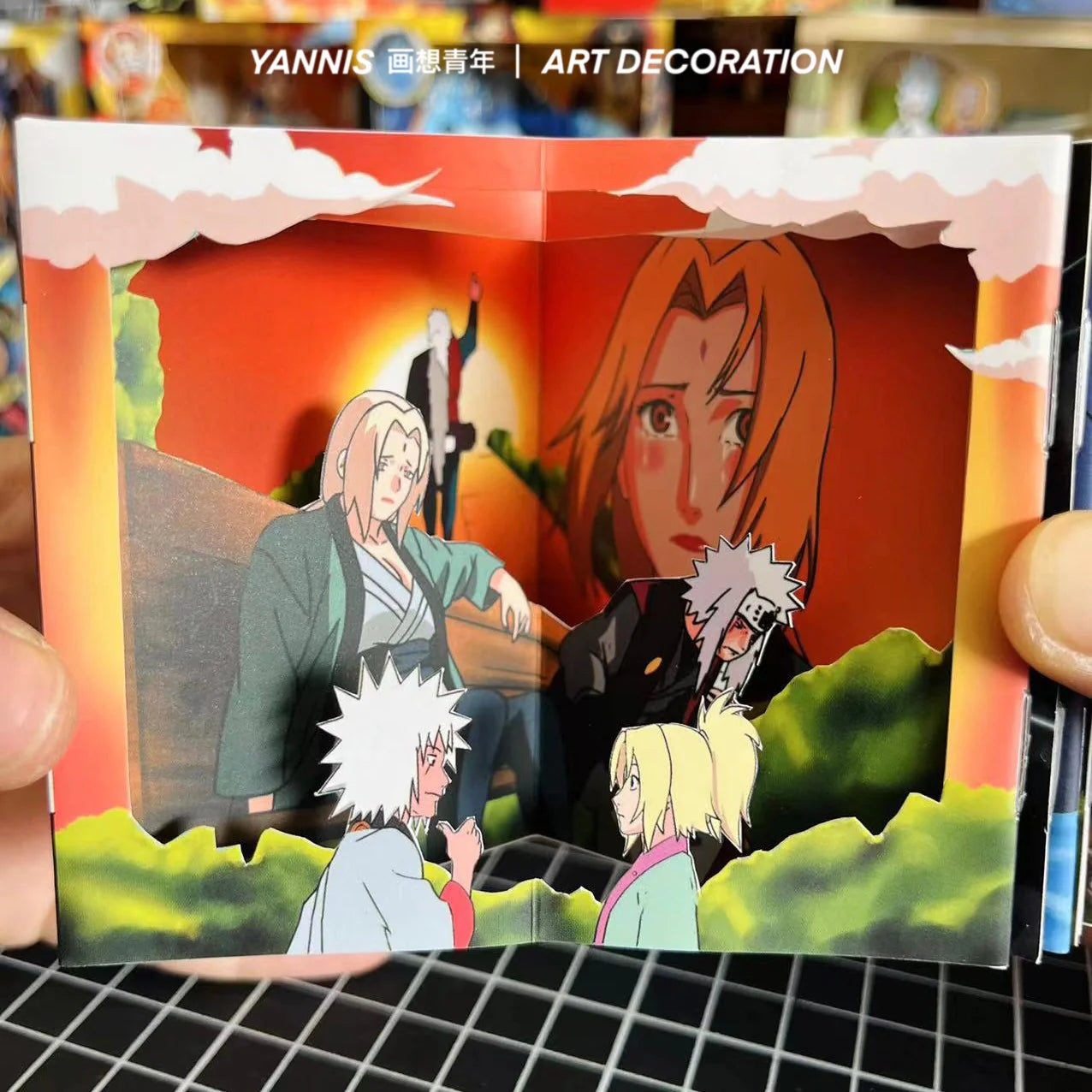 Uzumaki/Jiraiya Create an exclusive pop-up book for the fun of the voyage Diary