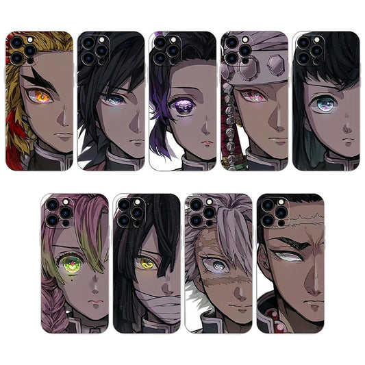 Kyoujurou/Sanemi/Muichirou phone case exquisite trend silicone anti-collision