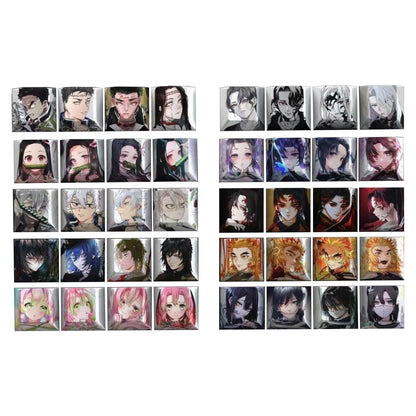 Nezuko/Tanjirou/Tokitou Muichirou Creative transparent cute mechanical keyboard cap