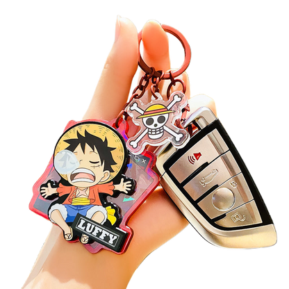 Luffy/Zoro/Nami modelling lovely cartoon keychain blind box