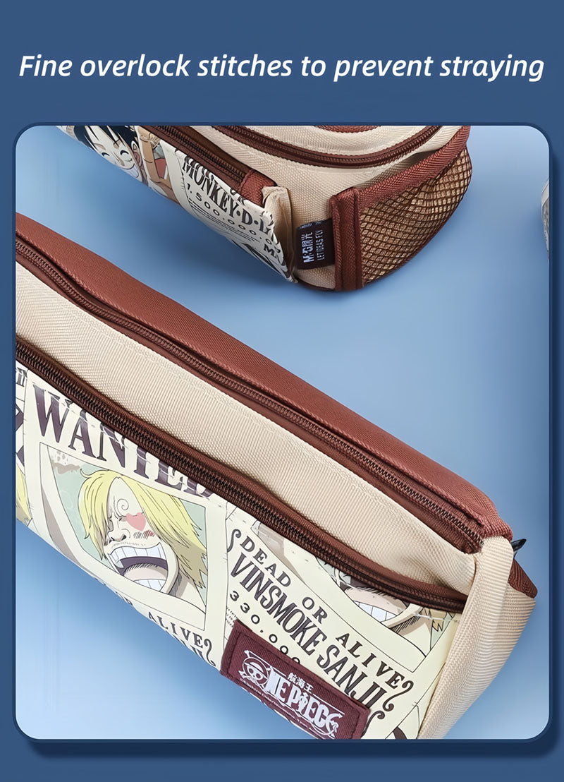 Luffy/Chopper/Zoro/Sanji figure pen bag with sufficient capacity