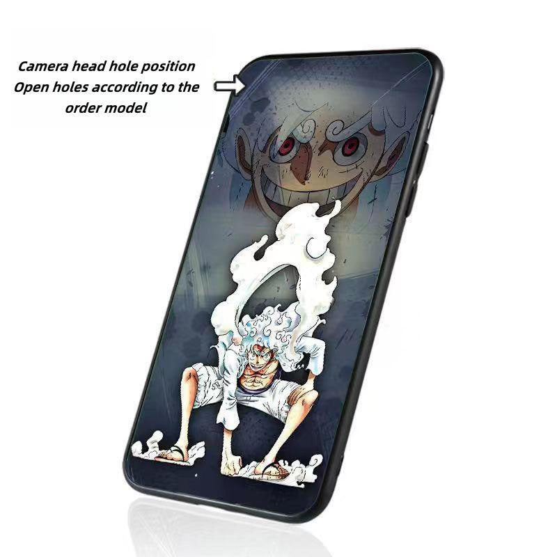 Luffy/Zoro/Ace 3D variation iPhone silicone crash-resistant phone case