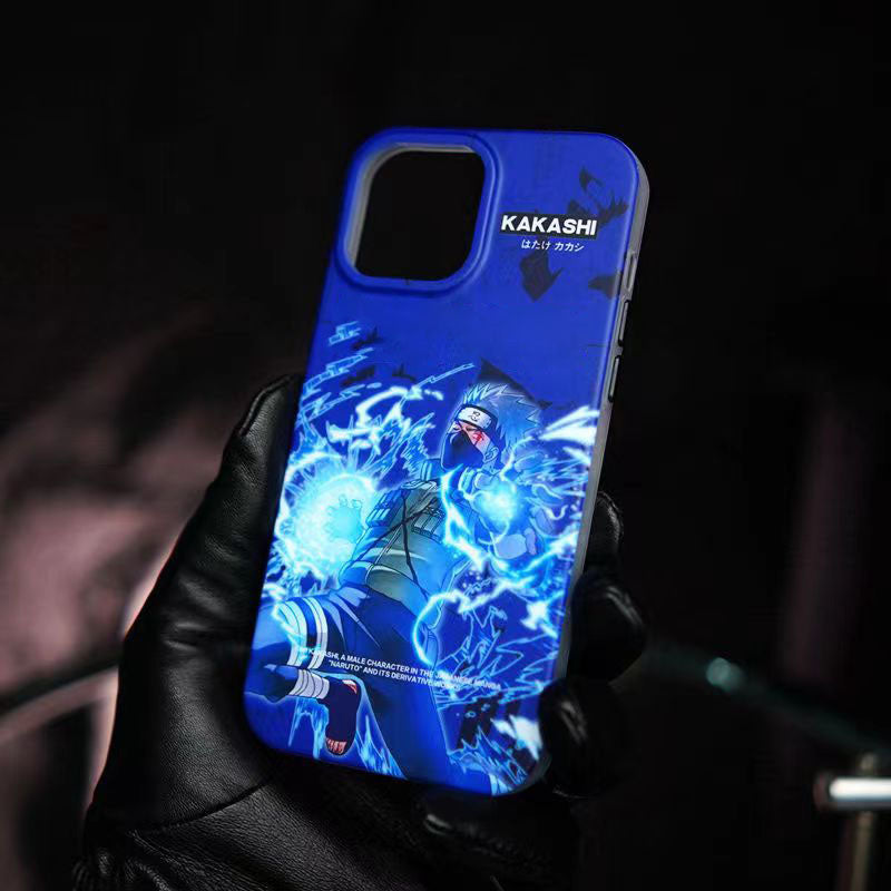 Sasuke/Kakashi/Pain Apple exquisite Trend Silicone Anti-collision phone case