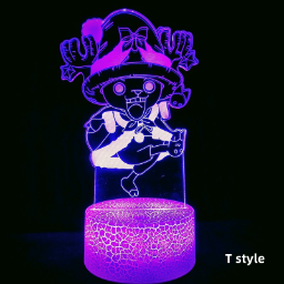 Luffy/Zoro/Sanji Acrylic Panel Character Night Lights