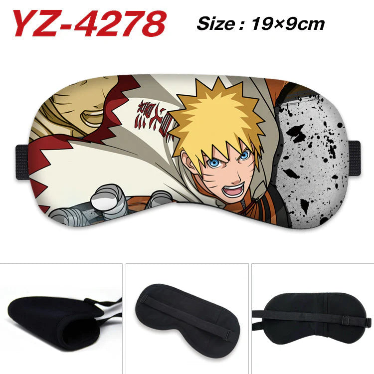 Uzumaki/Sasuke cartoon lovely stereo breathable sleep eyeshade