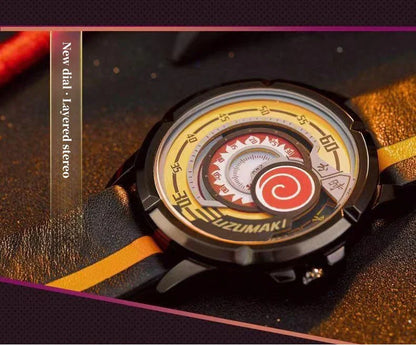 Boruto/Sasuke/Sarada Watch Watch Three degree waterproof watch Sharingan Watch