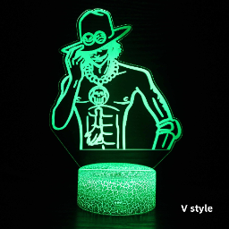 Luffy/Zoro/Sanji Acrylic Panel Character Night Lights