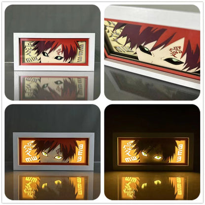 Sasuke/Kakashi/Obito three-dimensional character photo frame decoration