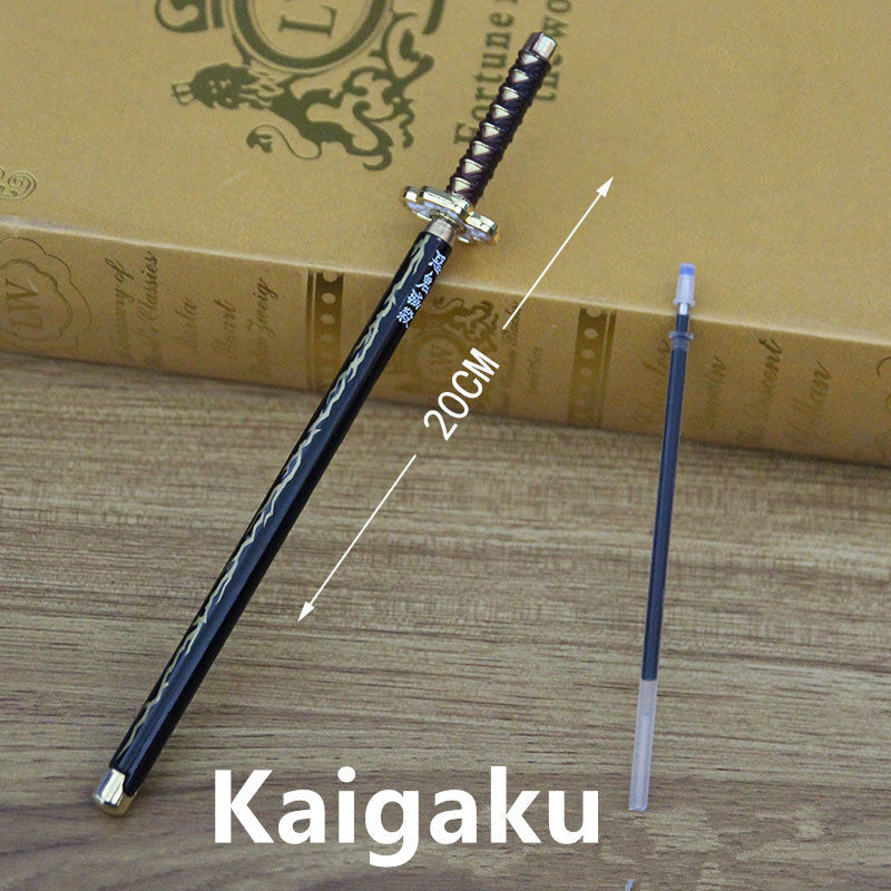 Kamado Tanjirou toy model Toy stationery rust-proof titanium alloy pen decoration