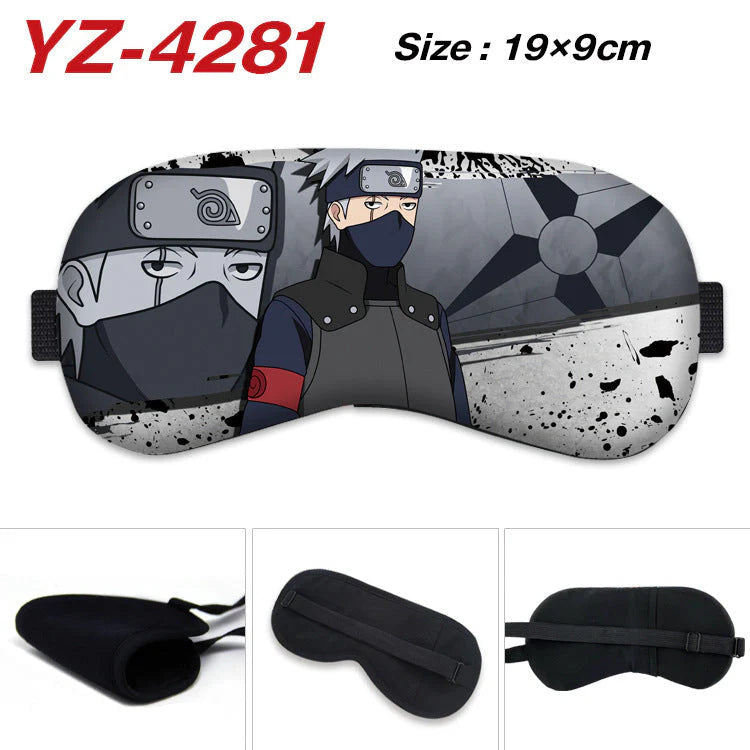 Uzumaki/Sasuke cartoon lovely stereo breathable sleep eyeshade