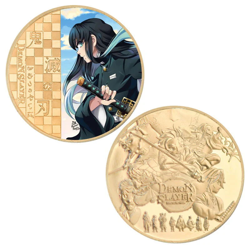 Kamado Tanjirou Bank Official 24K Gold Collection Commemorative Coins