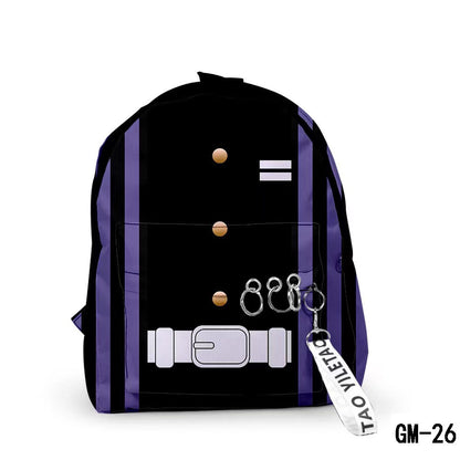 Tanjirou/Nezuko fashion backpack, large capacity space, simple and practical