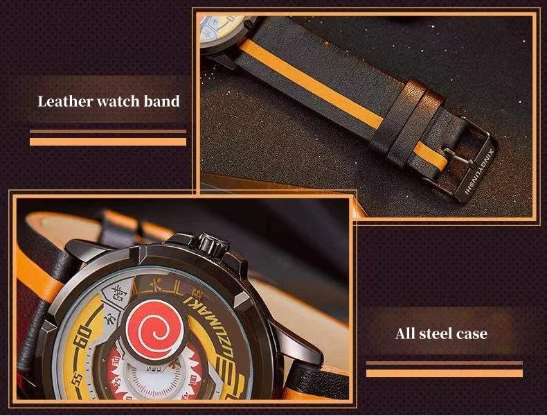 Boruto/Sasuke/Sarada Watch Watch Three degree waterproof watch Sharingan Watch