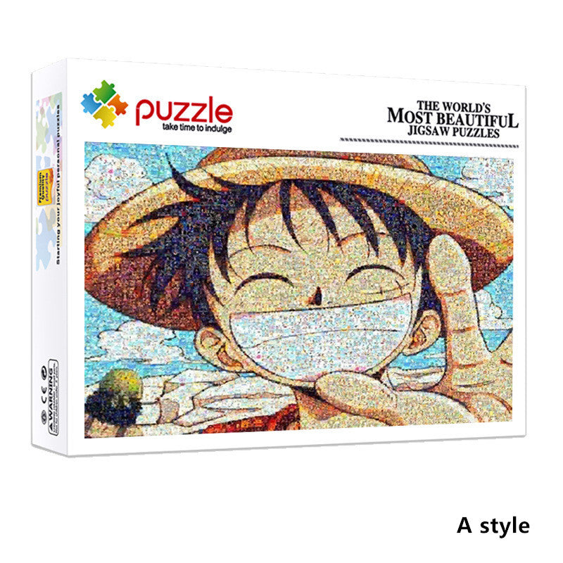 Luffy/Zoro 1000PCS Interesting puzzle