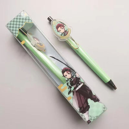 Tanjirou/ Nezuko High quality ballpoint pen, writing smooth ink, simple fashion, durable and portable