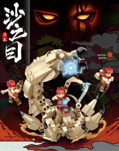 Gaara Characters Modelling building blocks  toy