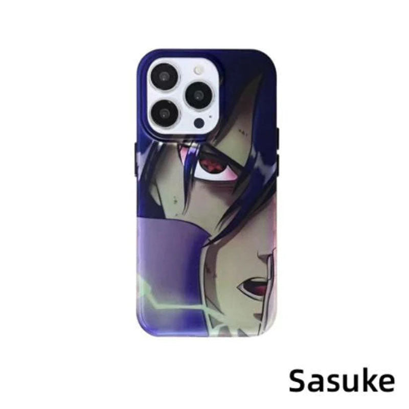 Sasuke/Kakashi iPhone Beautiful Trend silicone anti-collision case