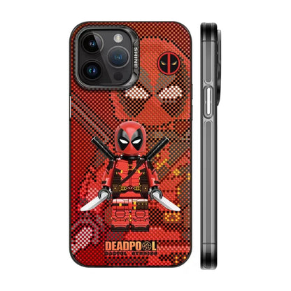 Deadpool/Wolverine iPhone silicone crash-resistant phone case