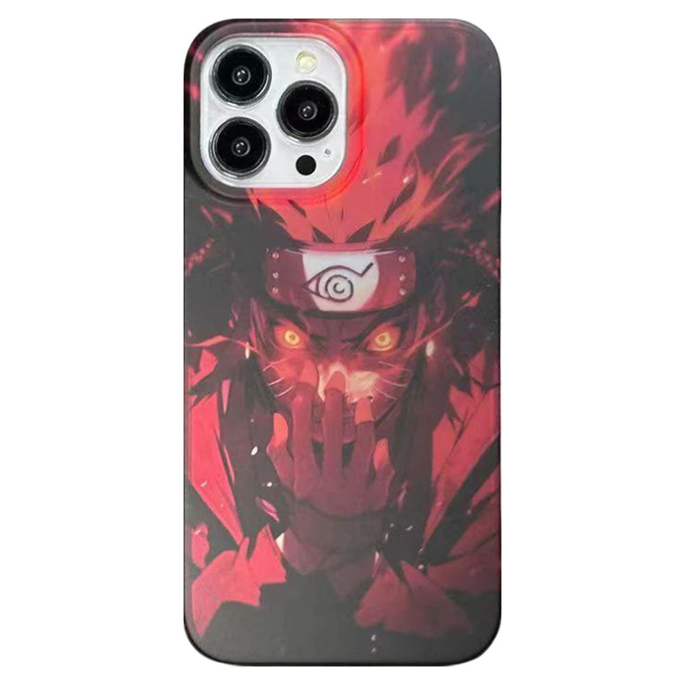 Kakashi/uzimaki Apple exquisite Trend Silicone Anti-collision phone case electrosilvering