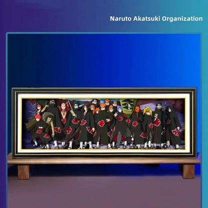 Akatsuki handsome cartoon handicraft 3D drawing