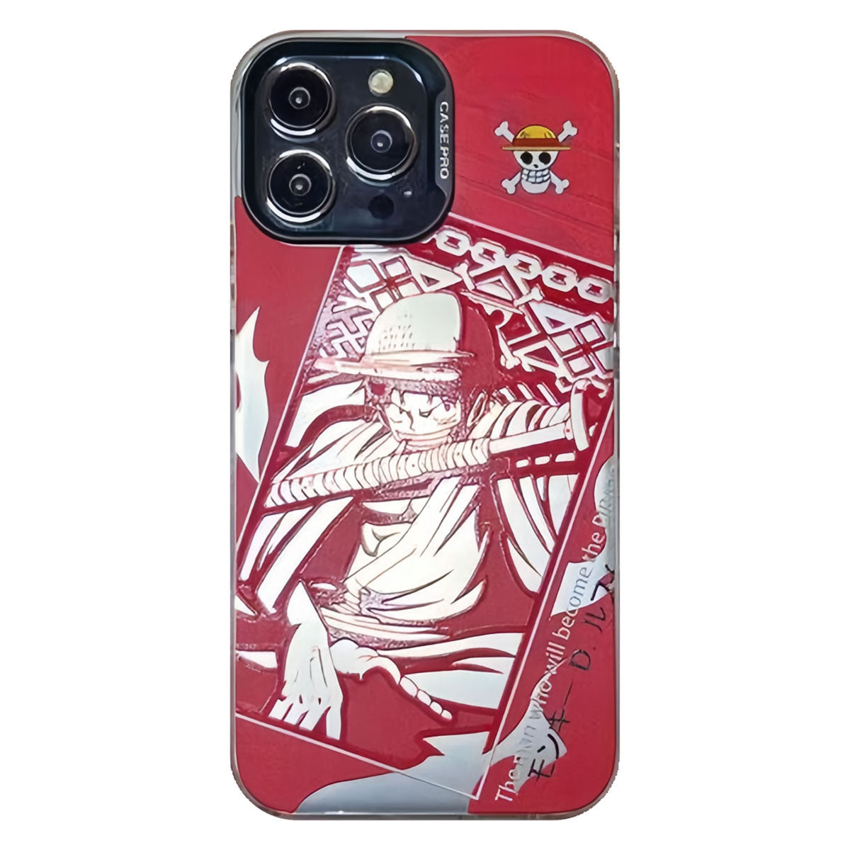 Luffy/Zoro iPhone exquisite Trend Silicone Anti-collision phone case