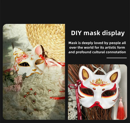 Kamado Tanjirou fox modelling handsome cartoon handmade DIY mask