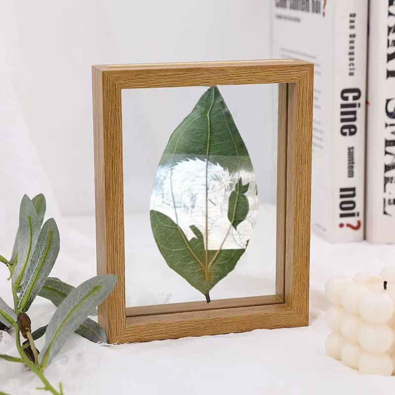 Zoro/Luffy Figurine Leaf Sculpture Picture Frame Decoration