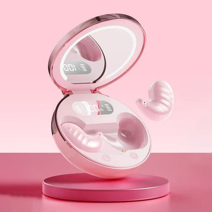 Mickey/Minnie Bluetooth Wireless Sleep Headphones, Soft and Comfortable, Sleep Aid Noise Reduction, Enjoy Tranquil Dreams, Portable Lighted Makeup Mirror