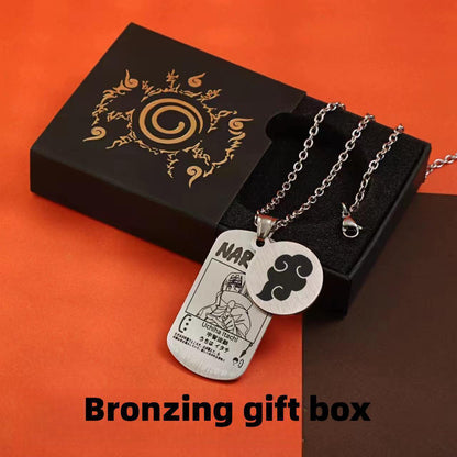 Uzumaki/Sasuke/Kakashi Ninja series handsome necklace with finish