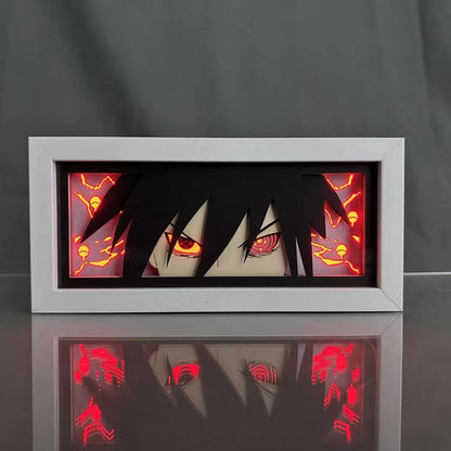 Sasuke/Kakashi/Obito three-dimensional character photo frame decoration