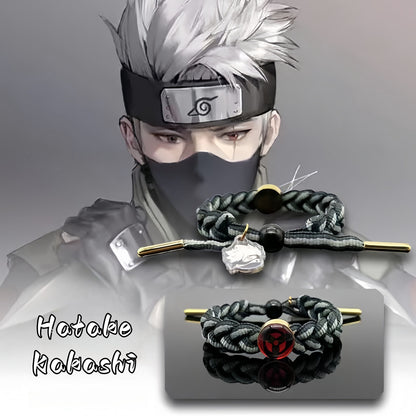 Kakashi/Sakura/Sasuke bracelet shoelace braided hand rope A bracelet suitable for gifts