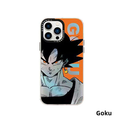 Goku/Vegeta/Buu/Frieza Apple exquisite Trend Silicone Anti-collision phone case