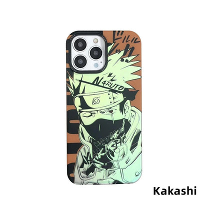 Itachi/Kakashi Apple exquisite Trend Silicone Anti-collision phone case