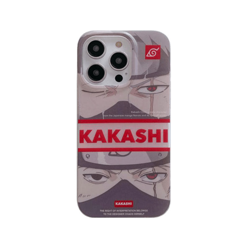 Uzumaki/Sasuke/Kakashi Apple exquisite Trend Silicone Anti-collision phone case