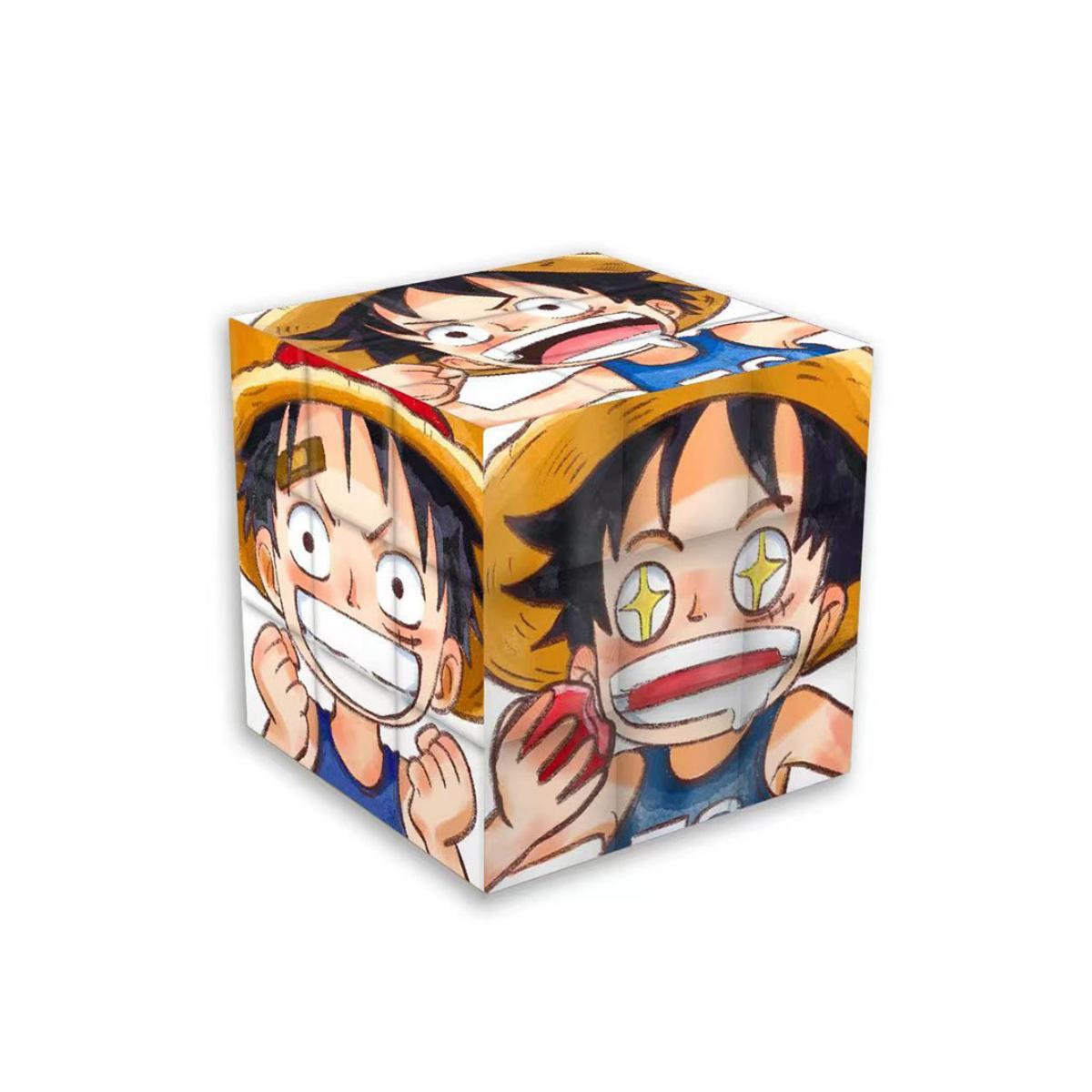 Luffy/Zoro/Nami creative third order Rubik's cube puzzle toy gift