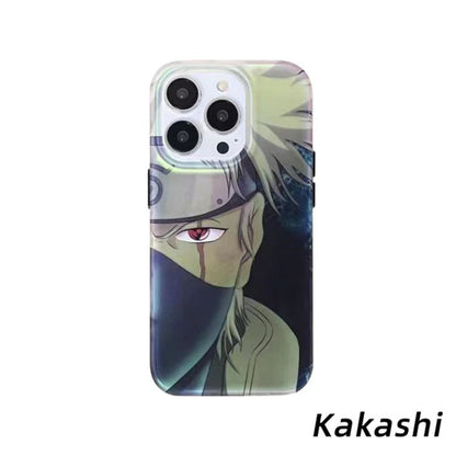 Sasuke/Kakashi iPhone Beautiful Trend silicone anti-collision case