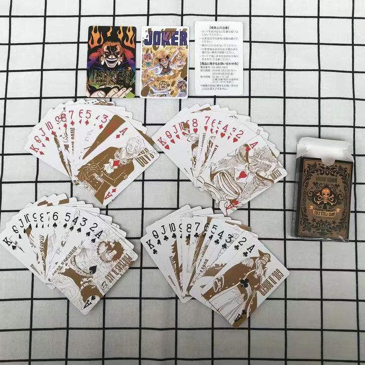 Luffy/Zoro/Chopper arrest warrant Playing cards