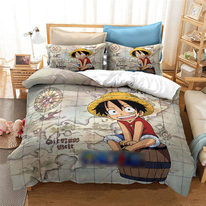 Luffy/Shanks Cotton bedding 4-piece set