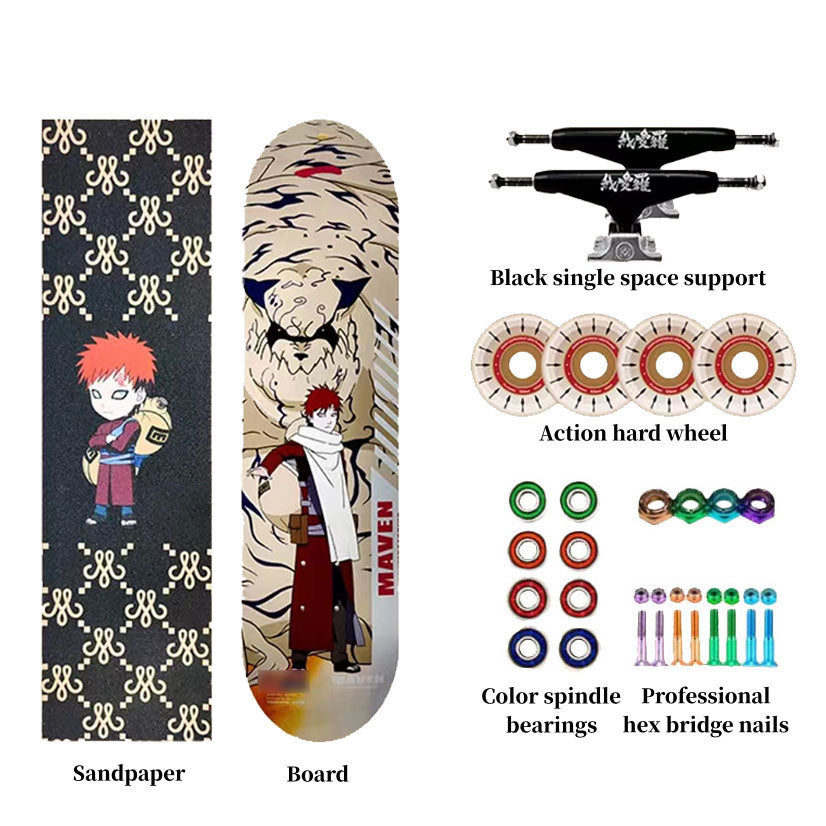 Boruto/Sarada Skateboard Professional skateboard Exquisite pattern skateboard